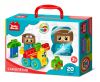 Конструктор пластиковый «Самолетик» 20 деталей Baby Blocks