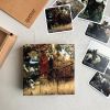 Кубики с картинками «Богатыри» (9 кубиков в деревянной коробочке)