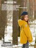 Куртка удлиненная, Весна-Осень, SoftShell, ГОРЧИЧНЫЙ арт. 701С (104 см) - Damodara