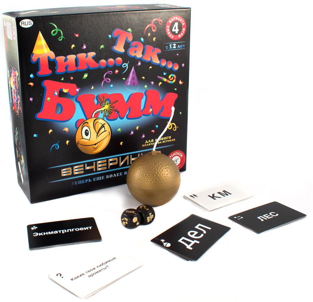 Компания «Юнитойс Мск» представляет настольную игру «Тик Так Бумм» от Piatnik — фото: 3