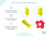 Набор зубных щеток-прорезывателей FLOWER - ROXY-KIDS