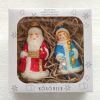 Набор ёлочных игрушек – Дед Мороз и Снегурочка  - КОЛОМЕЕВ