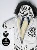 Комбинезон, Белый+черные буквы №40, арт. 256ш/2 (104 см) - Malek Baby