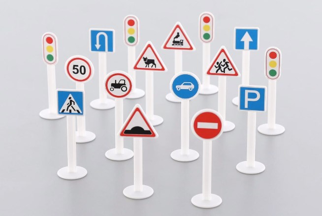 Серия «Дорожные знаки» от фабрики «Полесье» — фото: 2