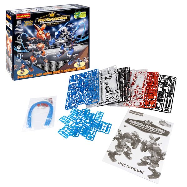 Bondibon представляет новую игру-конструктор: настоящий настольный боксерский ринг «РОБОТЫ БОКСЕРЫ: Кенго против Мэнго» — фото: 4